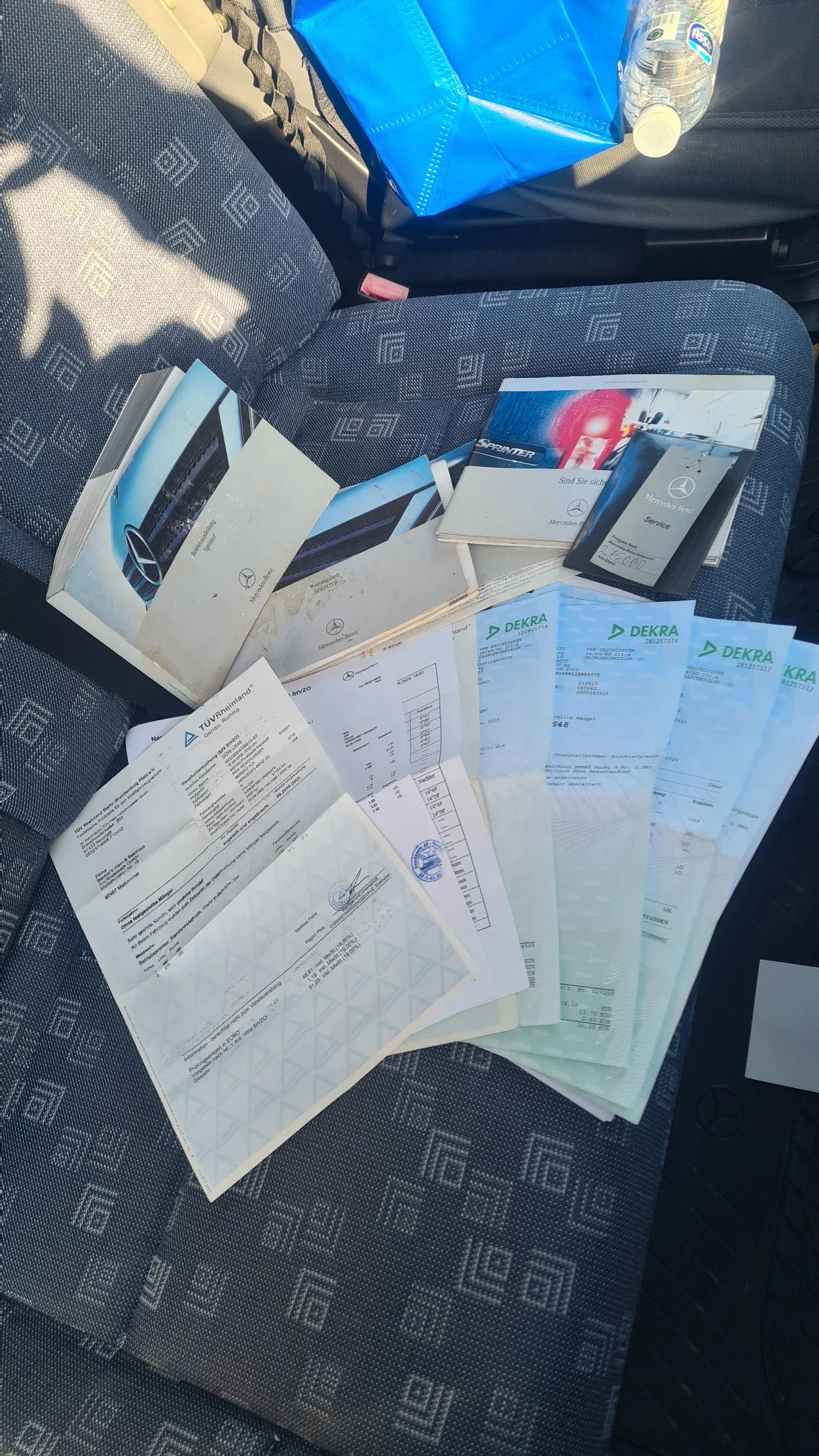 Mercedes-Benz Sprinter 313 2.2CDI Климатик 8+ 1места, снимка 15 - Бусове и автобуси - 53774214