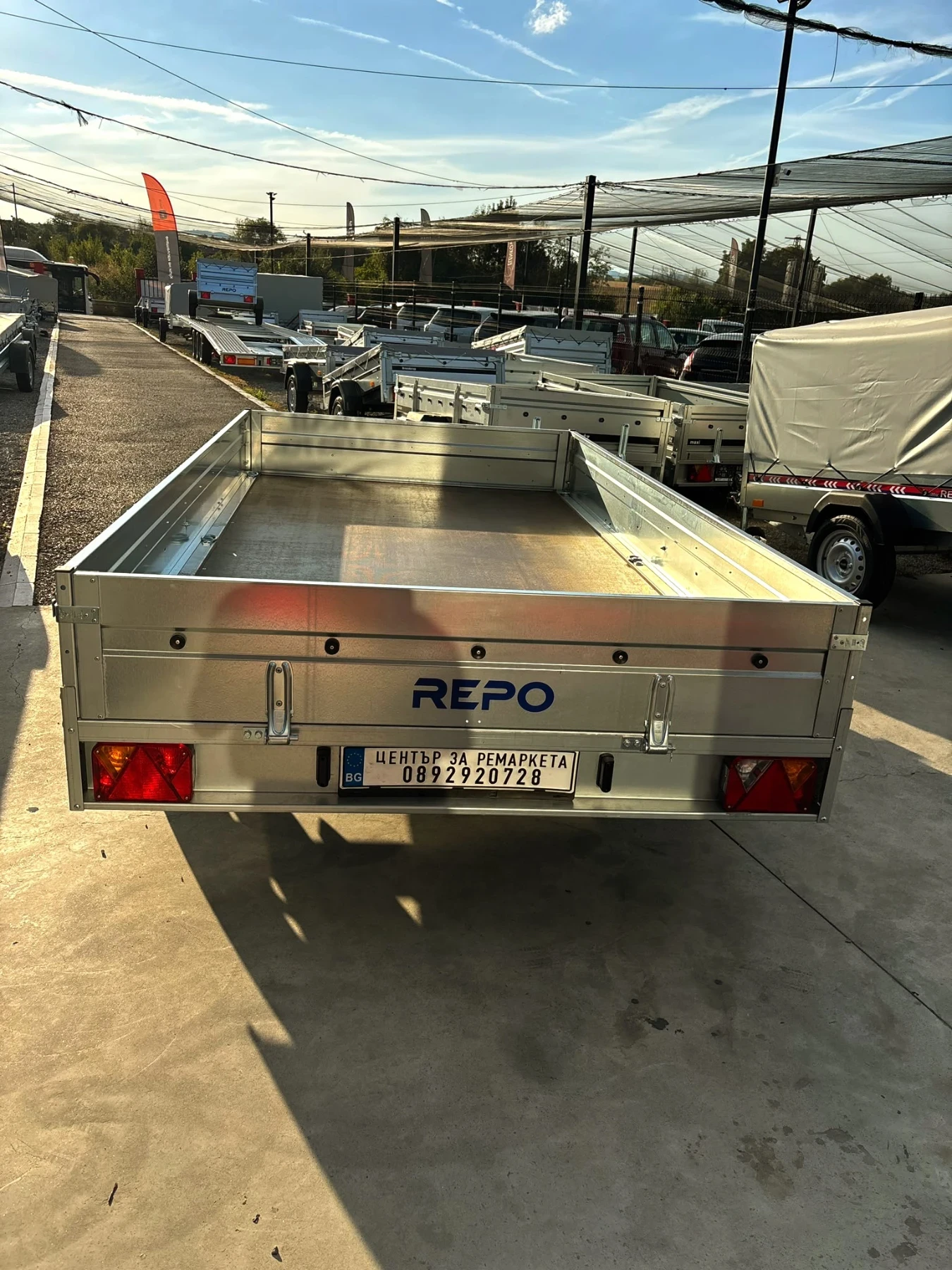 За автомобил Други Repo Trailers Cargo PED 3м X 1.60м, снимка 3 - Ремаркета - 55829064