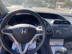 Honda Civic 2.2 DIZEL, 140 коня, ПАНОРАМА, ПАРКТРОНИК, снимка 15