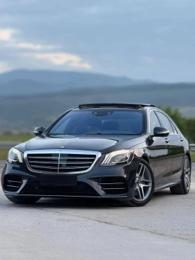 Обява за продажба на Mercedes-Benz S 560 ОЧАКВАН ВНОС FACELIFT 4MATIC LONG ПАНО ЛИЗИНГ 100% ~96 880 лв. - изображение 1