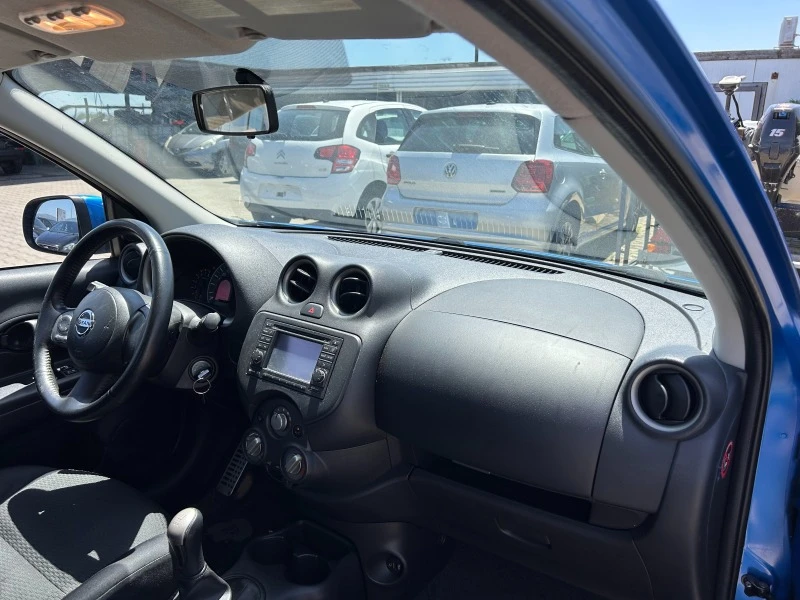 Nissan Micra 1.2i NAVI EURO 5 ЛИЗИНГ, снимка 10 - Автомобили и джипове - 46461632