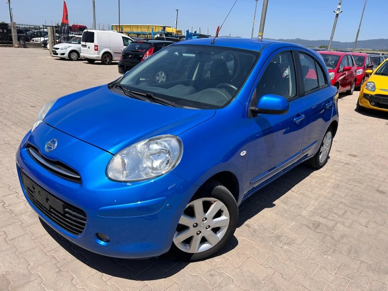 Nissan Micra 1.2i NAVI EURO 5 ЛИЗИНГ, снимка 1 - Автомобили и джипове - 46461632