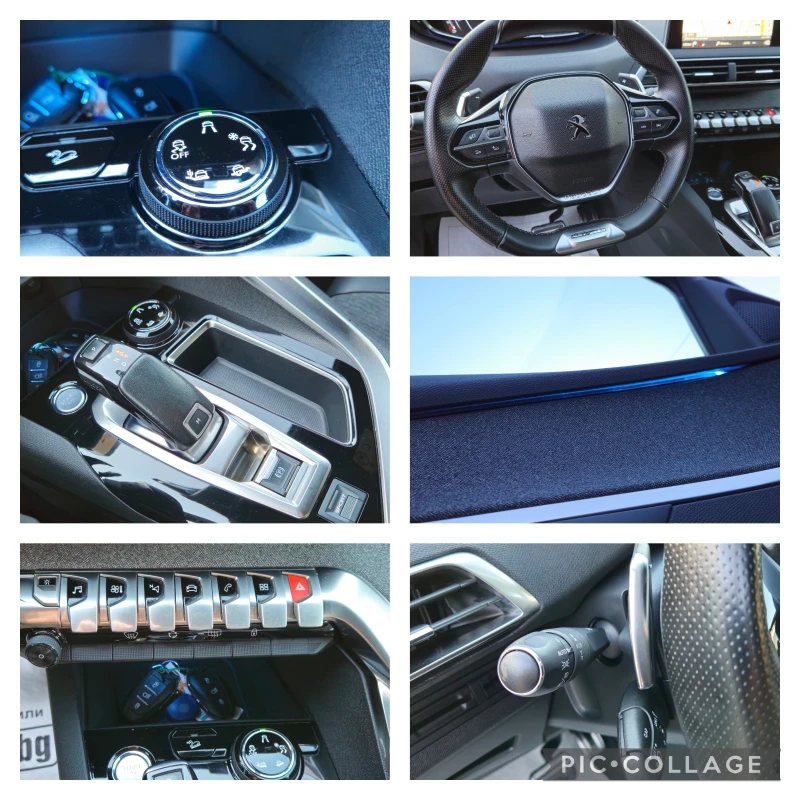 Peugeot 3008 GT-line* TOП* 1, 6HDi-120кс* 2018г* LED* ДИГИТАЛ* , снимка 13 - Автомобили и джипове - 52309553