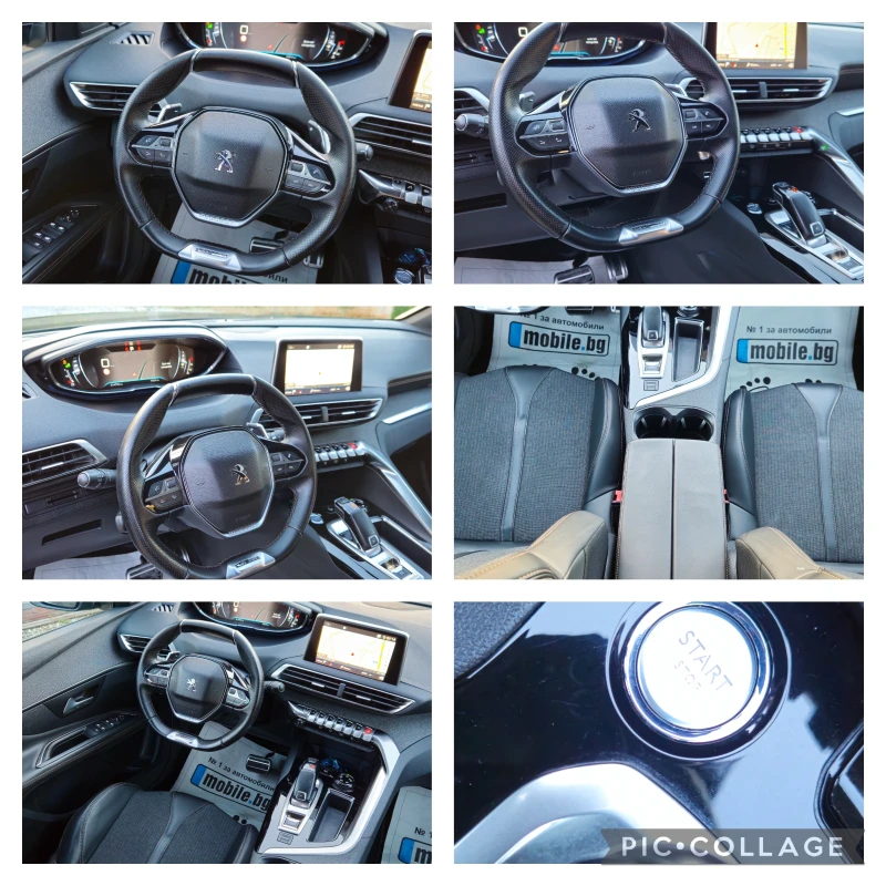 Peugeot 3008 GT-line* TOП* 1, 6HDi-120кс* 2018г* LED* ДИГИТАЛ* , снимка 17 - Автомобили и джипове - 52309553