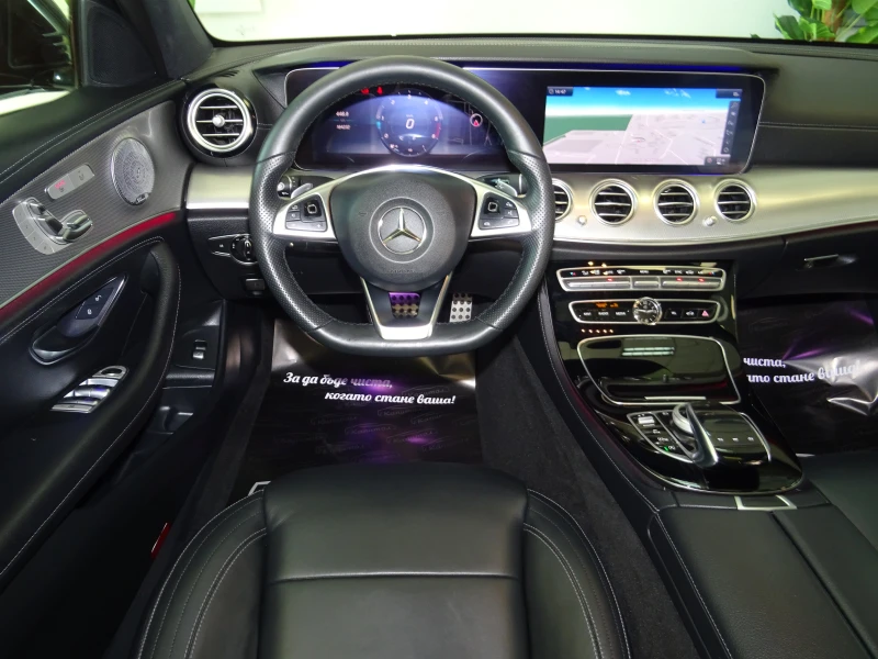 Mercedes-Benz E 220 AMG LINE 4 MATIC 9G 194, снимка 12 - Автомобили и джипове - 53429187