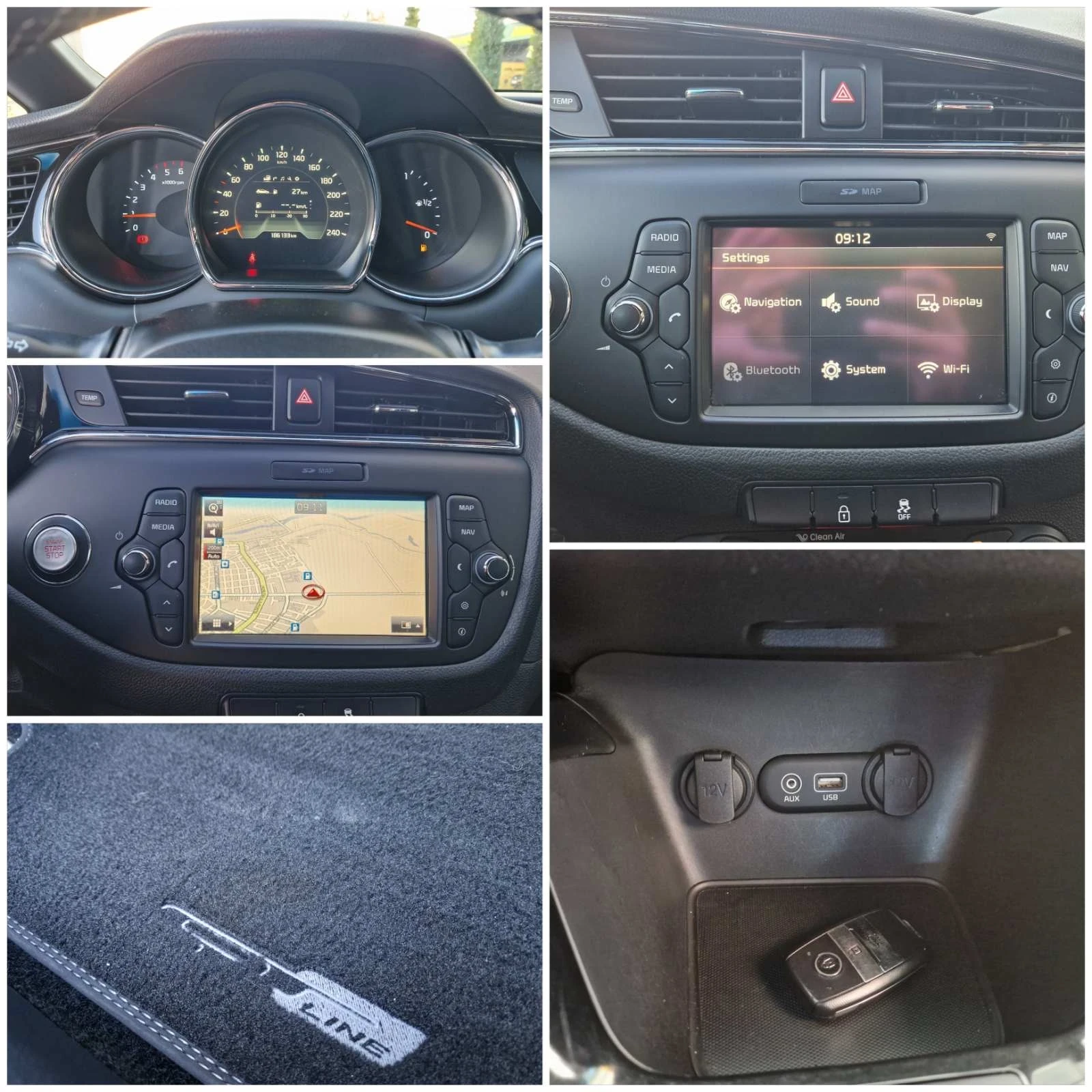 Kia Ceed Kia Ceed-GT Line /Navi/Led/Camera/Keyless/Euro-6B/ | Mobile.bg � ����������� 13