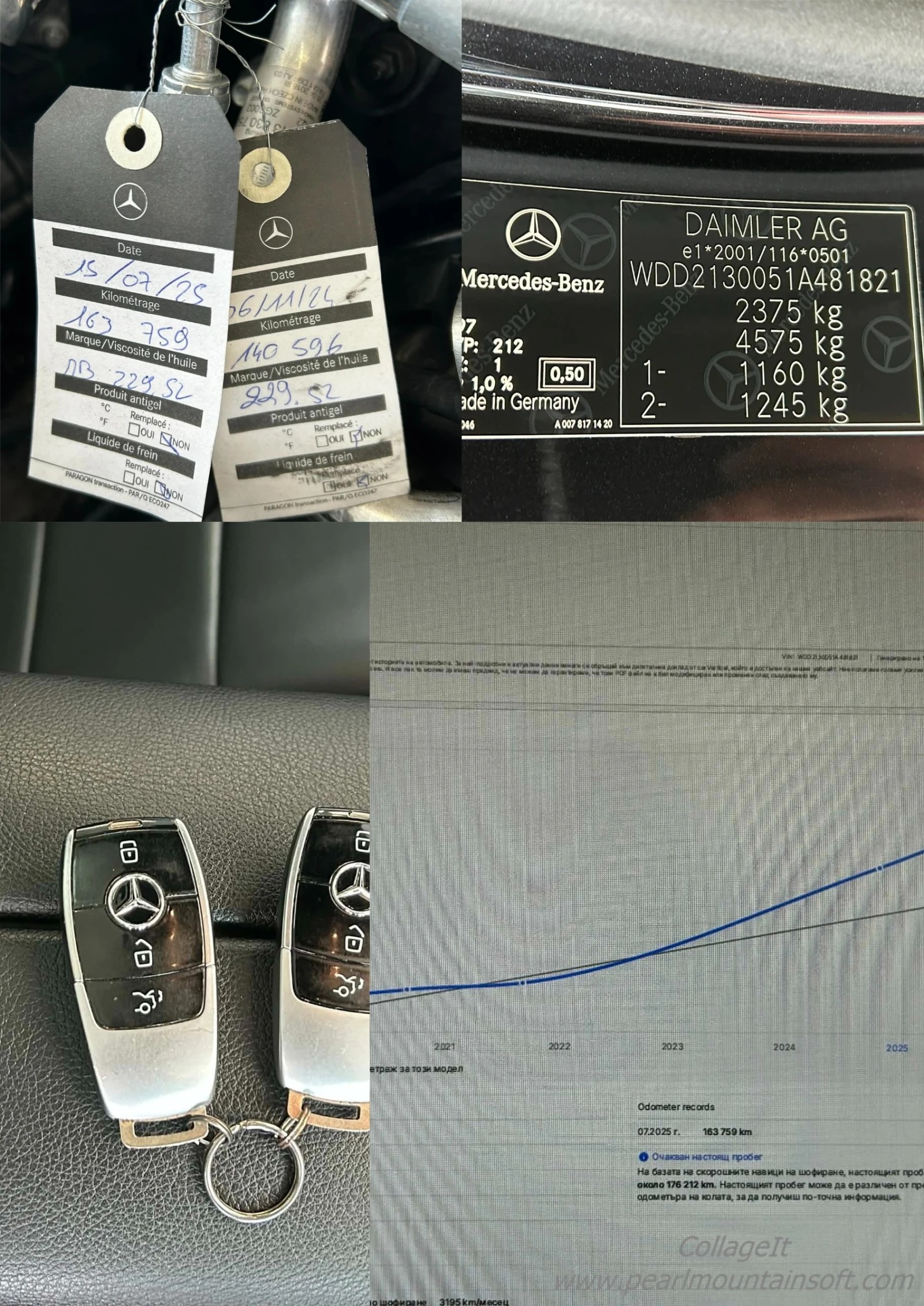 Mercedes-Benz E 220 AMG LINE 4 MATIC 9G 194 | Mobile.bg � ����������� 17