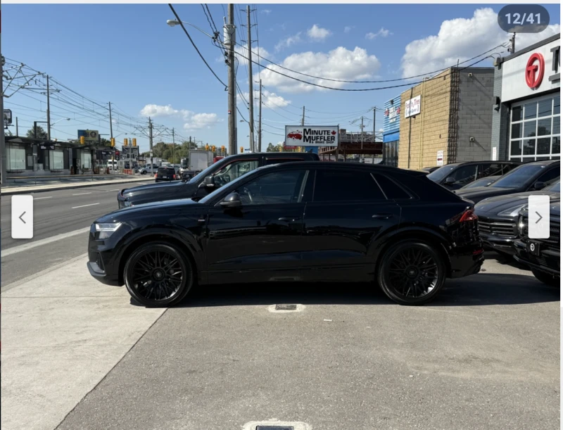 Audi Q8 S* LINE* MATRIX* BLACK* OTPIC* ДИСТРОНИК* ОБДУХВАН, снимка 5 - Автомобили и джипове - 52053946