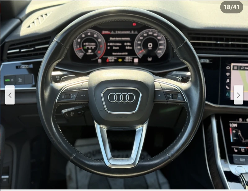Audi Q8 S* LINE* MATRIX* BLACK* OTPIC* ДИСТРОНИК* ОБДУХВАН, снимка 8 - Автомобили и джипове - 52053946
