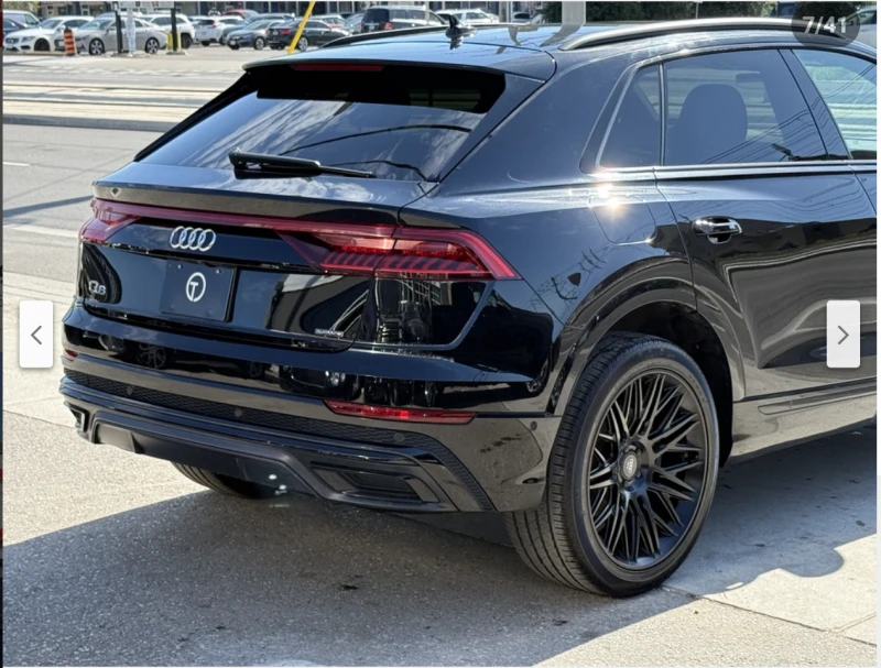 Audi Q8 S* LINE* MATRIX* BLACK* OTPIC* ДИСТРОНИК* ОБДУХВАН, снимка 2 - Автомобили и джипове - 52053946