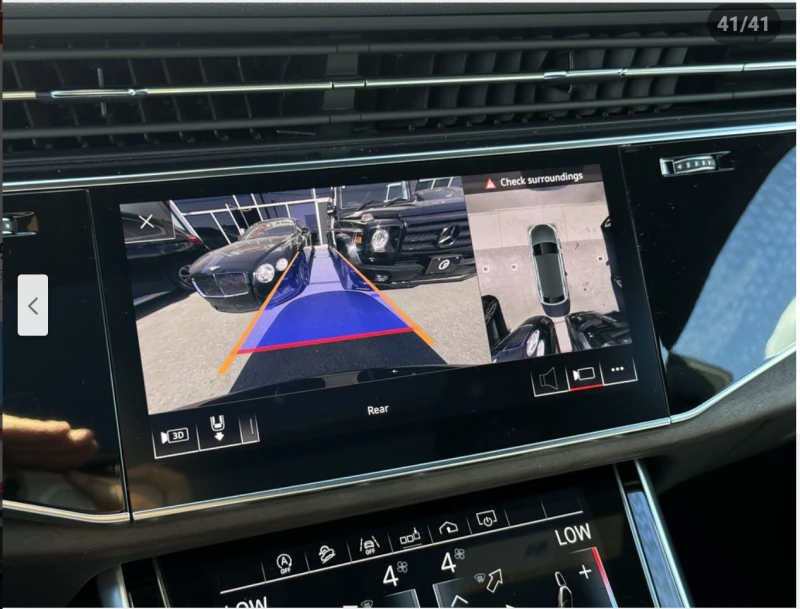 Audi Q8 S* LINE* MATRIX* BLACK* OTPIC* ДИСТРОНИК* ОБДУХВАН, снимка 12 - Автомобили и джипове - 52053946