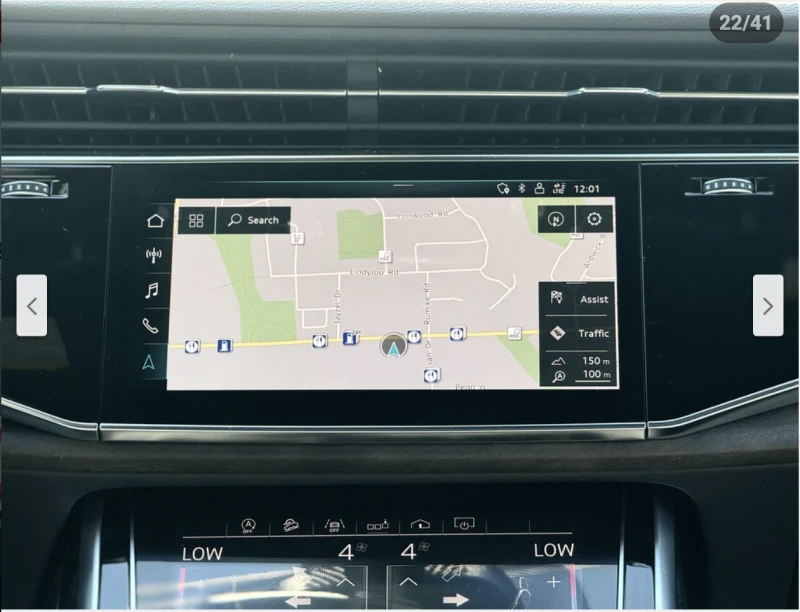 Audi Q8 S* LINE* MATRIX* BLACK* OTPIC* ДИСТРОНИК* ОБДУХВАН, снимка 10 - Автомобили и джипове - 52053946