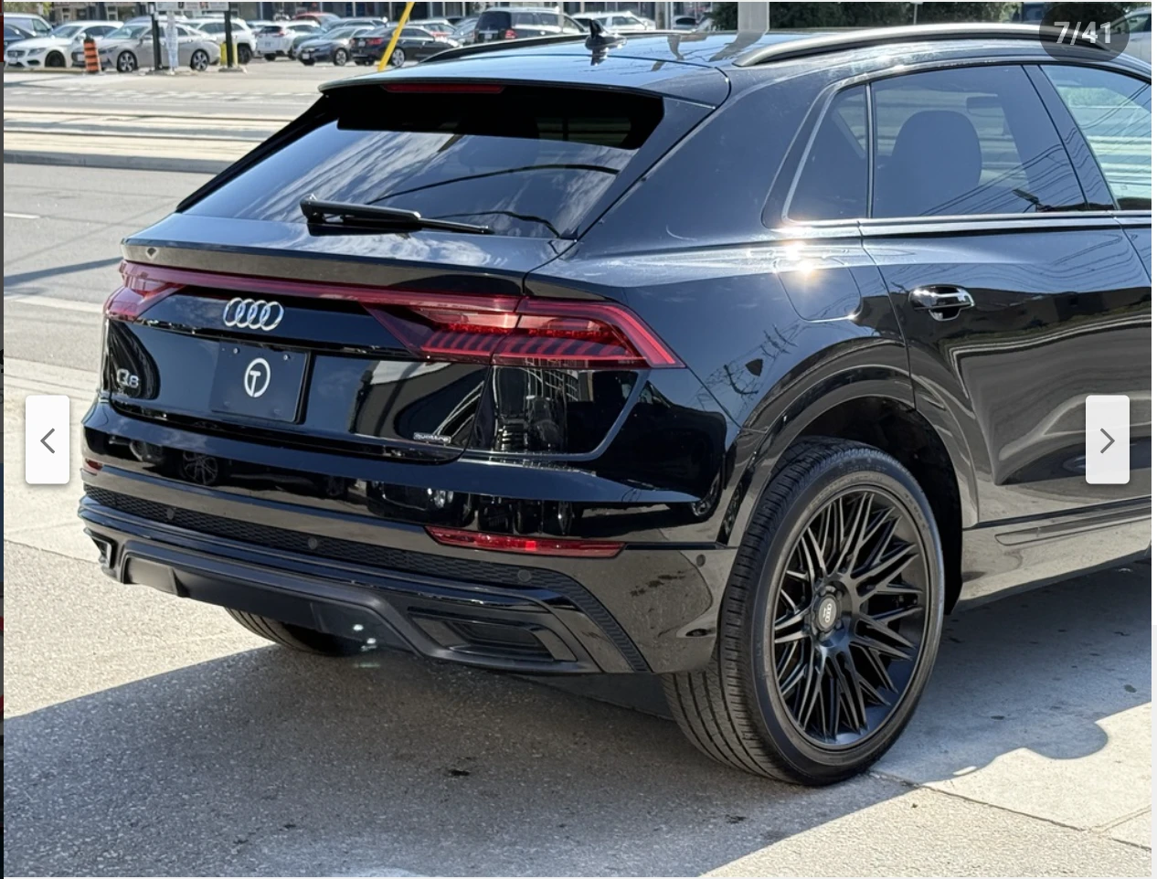 Audi Q8 S* LINE* MATRIX* BLACK* OTPIC* ДИСТРОНИК* ОБДУХВАН - изображение 2