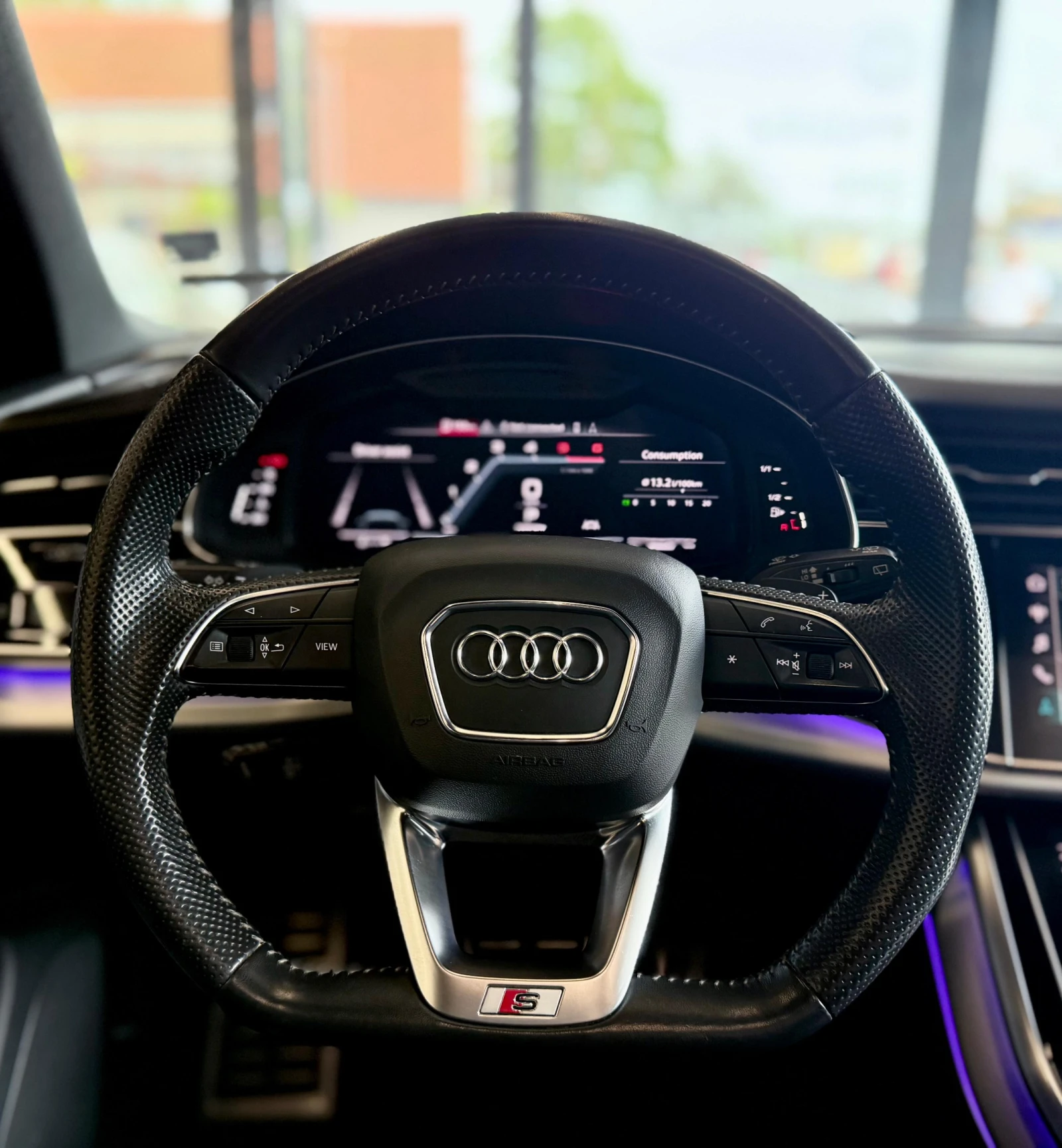 Audi SQ7 7 Местен* Pano* Подгрев* Лизинг , снимка 10 - Автомобили и джипове - 54647825