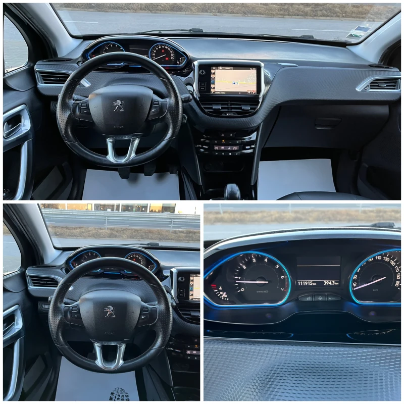 Peugeot 2008 1.2i 110к.с. CROSSWAY-ALLURE NAVI 111000км, снимка 13 - Автомобили и джипове - 48412069