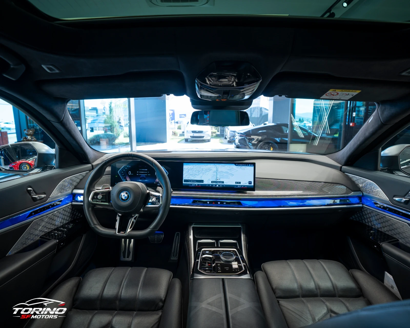 BMW 750  TV* M SPORT PLUS* EXECUTIVE* xDrive* PANO* FULL* , снимка 13 - Автомобили и джипове - 56339581