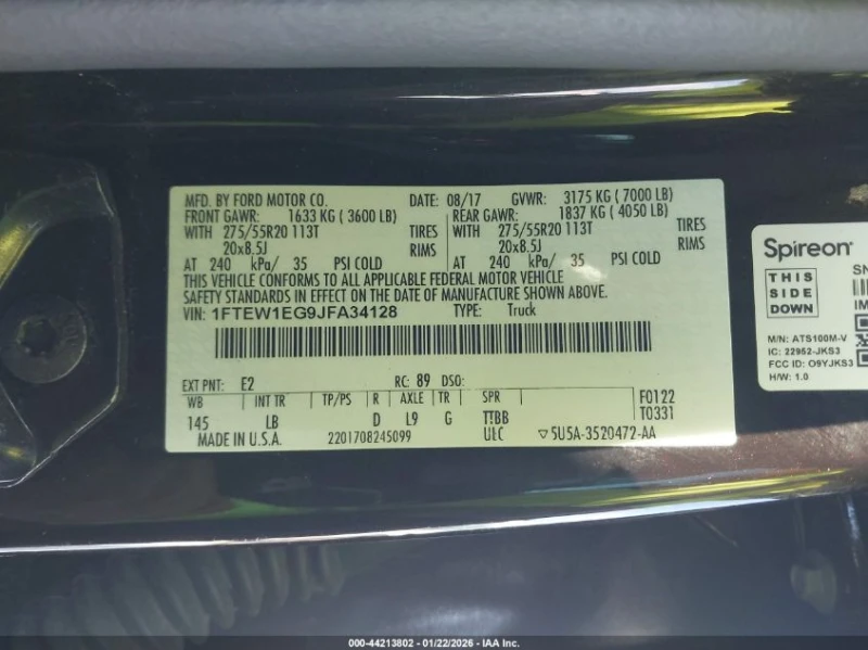 Ford F150 3.5l F-150 Lariat, снимка 9 - Автомобили и джипове - 53586854