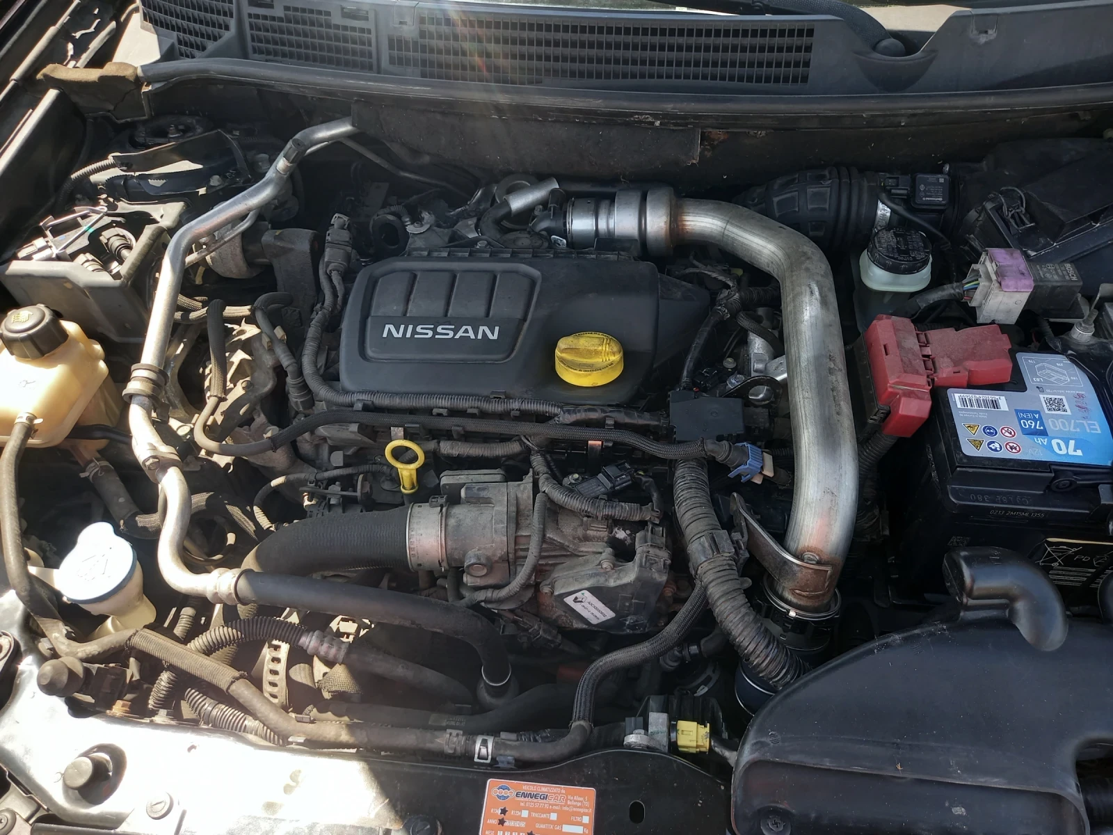 Nissan Qashqai 1.6 dci 131k.c. 4x4 камера NAVI panorama 6+ 1места, снимка 12 - Автомобили и джипове - 54424064