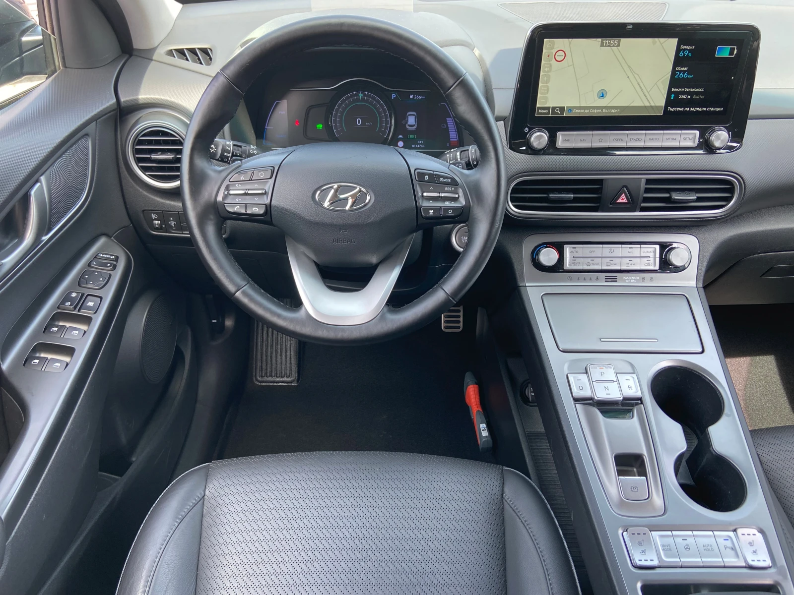 Hyundai Kona 64kw-204кс-Термо помпа!, снимка 10 - Автомобили и джипове - 54508171