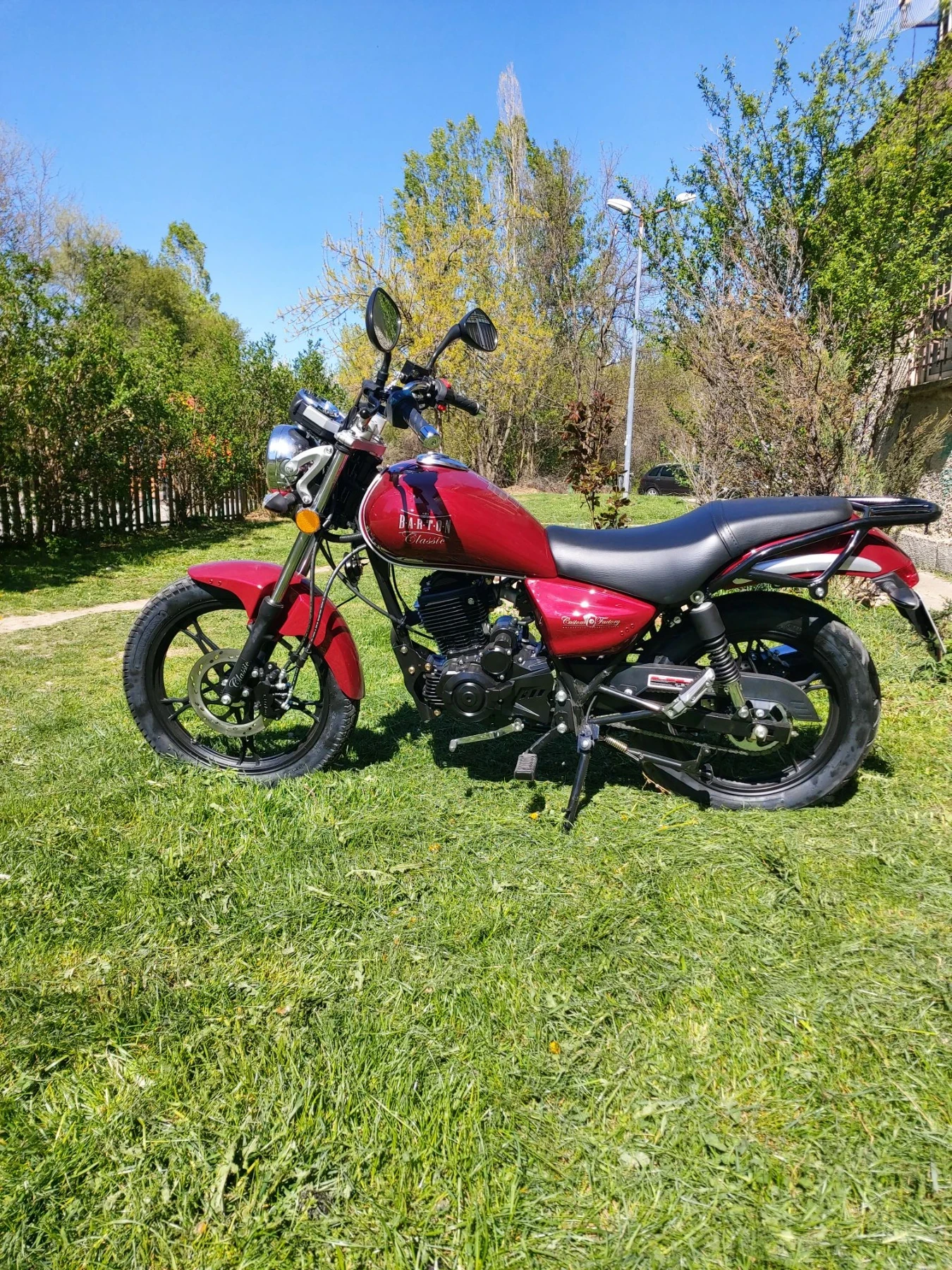 Barton Motorcycles 125, снимка 2 - Мотоциклети и мототехника - 55679152