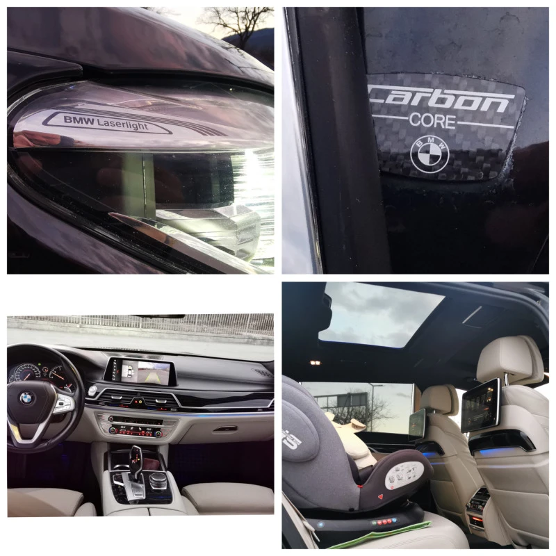 BMW 740 LD, Xdrive, 4xTV, Laser, Carbon, ЛИЗИНГ, БАРТЕР, снимка 14 - Автомобили и джипове - 47971767