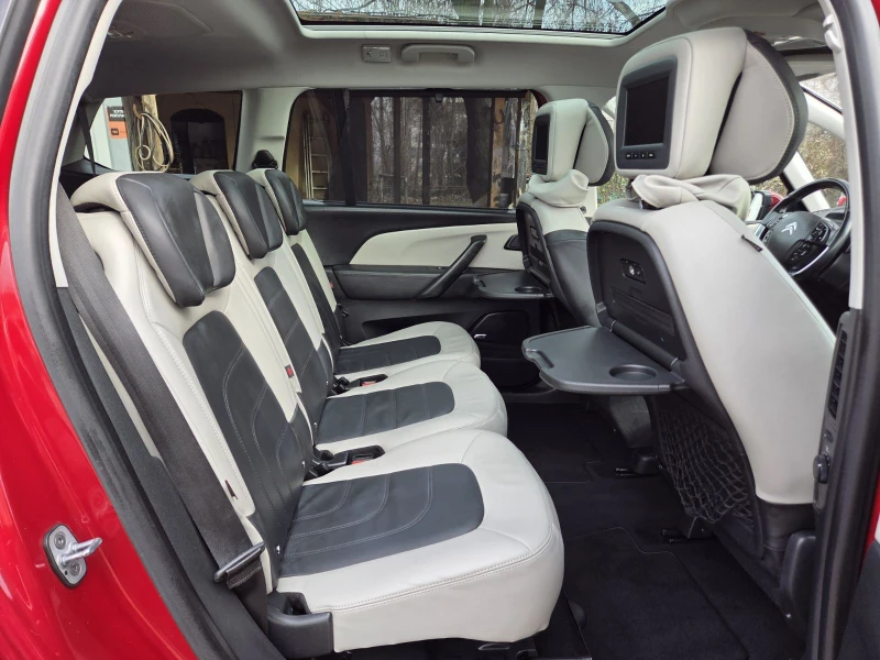 Citroen Grand C4 Picasso 2.0 HDI 180 kc. FACE EXCLUSIVE PANORAMA TV, снимка 9 - Автомобили и джипове - 53101207