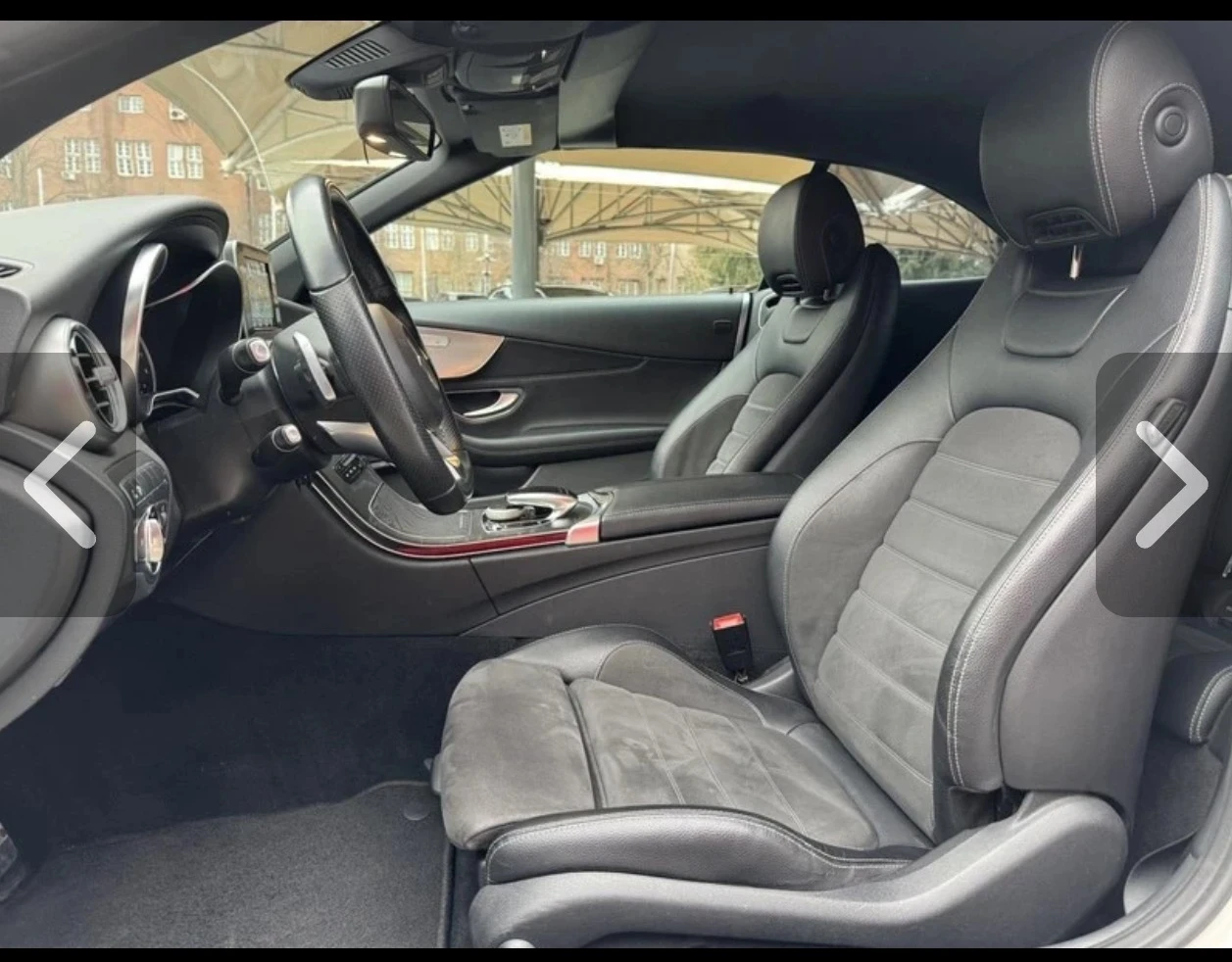 Mercedes-Benz C 180 AMG PACK 360  camera, снимка 5 - Автомобили и джипове - 54766114
