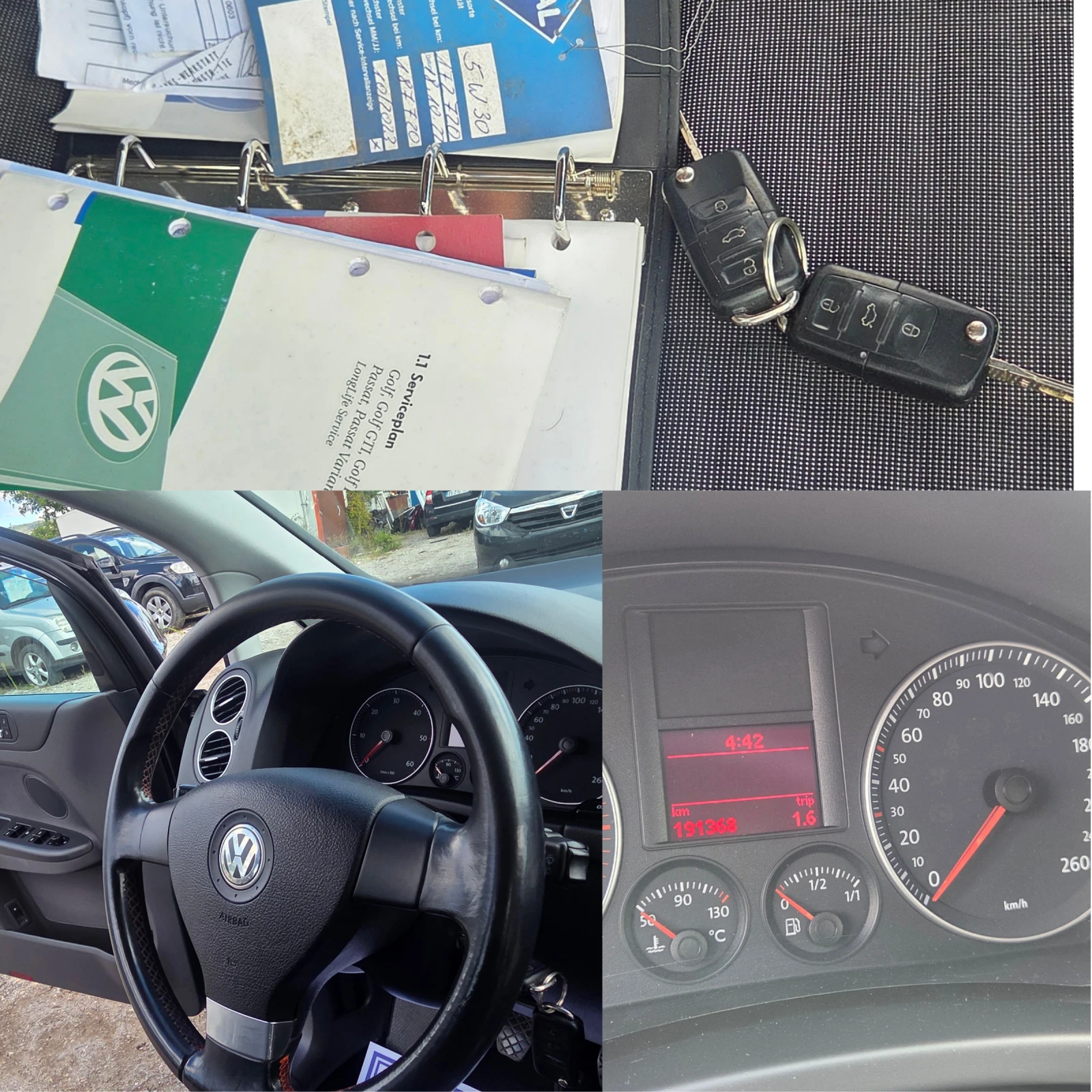 VW Golf Plus 1.9 TDI 105ps GOAL, снимка 13 - Автомобили и джипове - 56070048