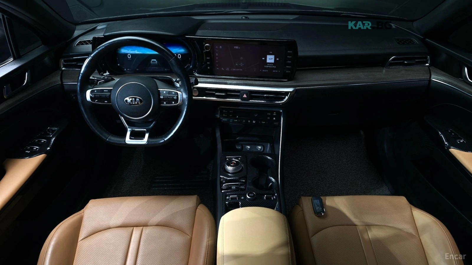 Kia K5 NOBLESSE FULL| 360| DISTO| ОБДУХ| MIRRORCAM| БЕЗУД, снимка 11 - Автомобили и джипове - 56080120