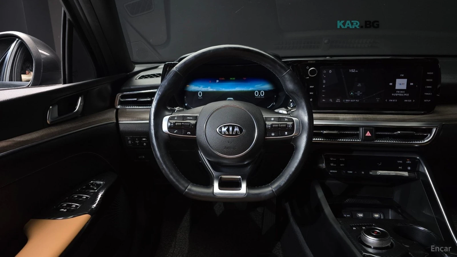 Kia K5 NOBLESSE FULL| 360| DISTO| ОБДУХ| MIRRORCAM| БЕЗУД, снимка 12 - Автомобили и джипове - 56080120