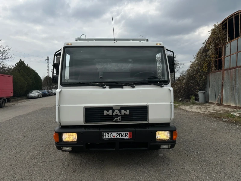 Man 8.153 10.153* Тристранен самосвал* Топ състояние, снимка 2 - Камиони - 52653769