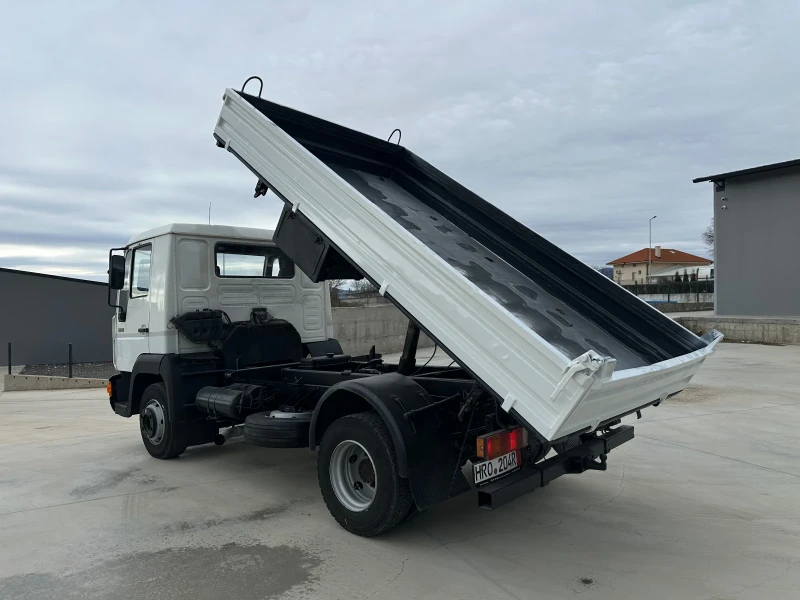 Man 8.153 10.153* Тристранен самосвал* Топ състояние, снимка 5 - Камиони - 52653769