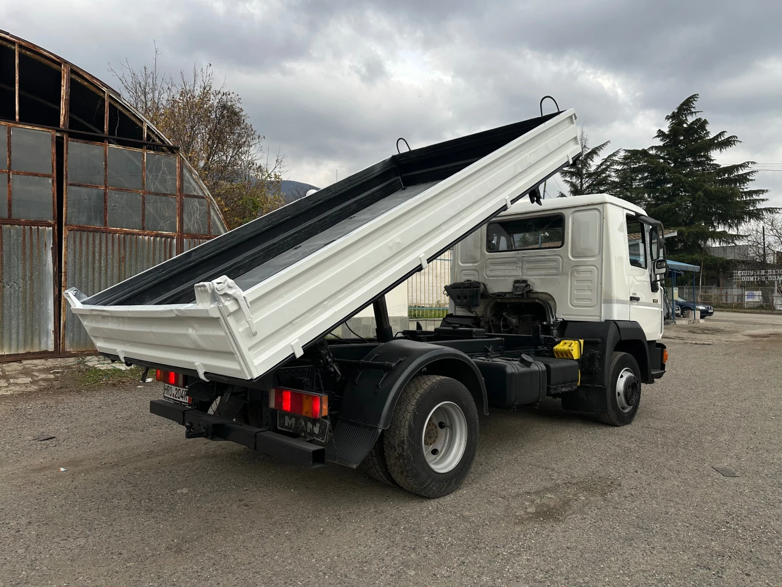 Man 8.153 10.153* Тристранен самосвал* Топ състояние - изображение 5