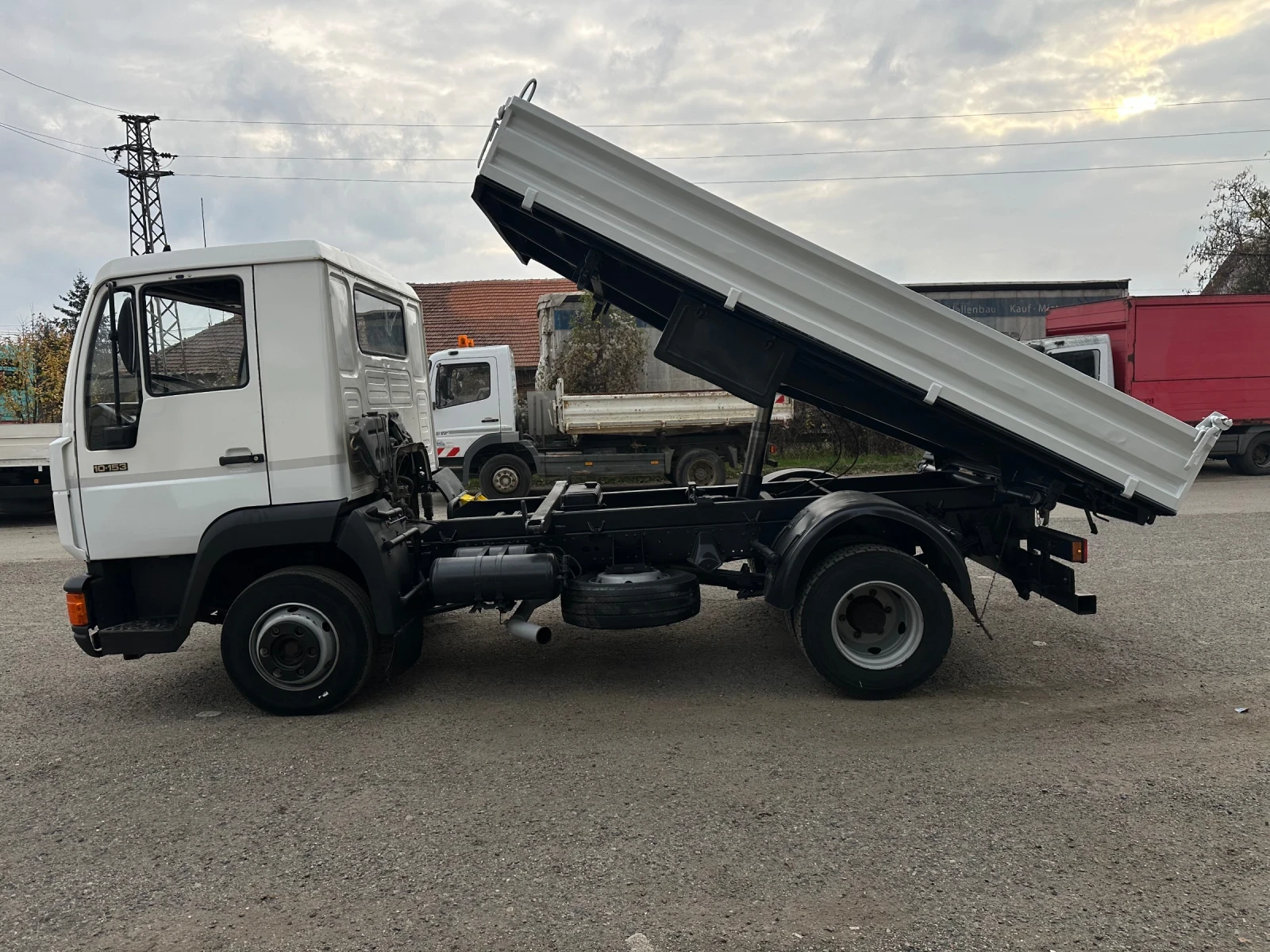 Man 8.153 10.153* Тристранен самосвал* Топ състояние - изображение 7