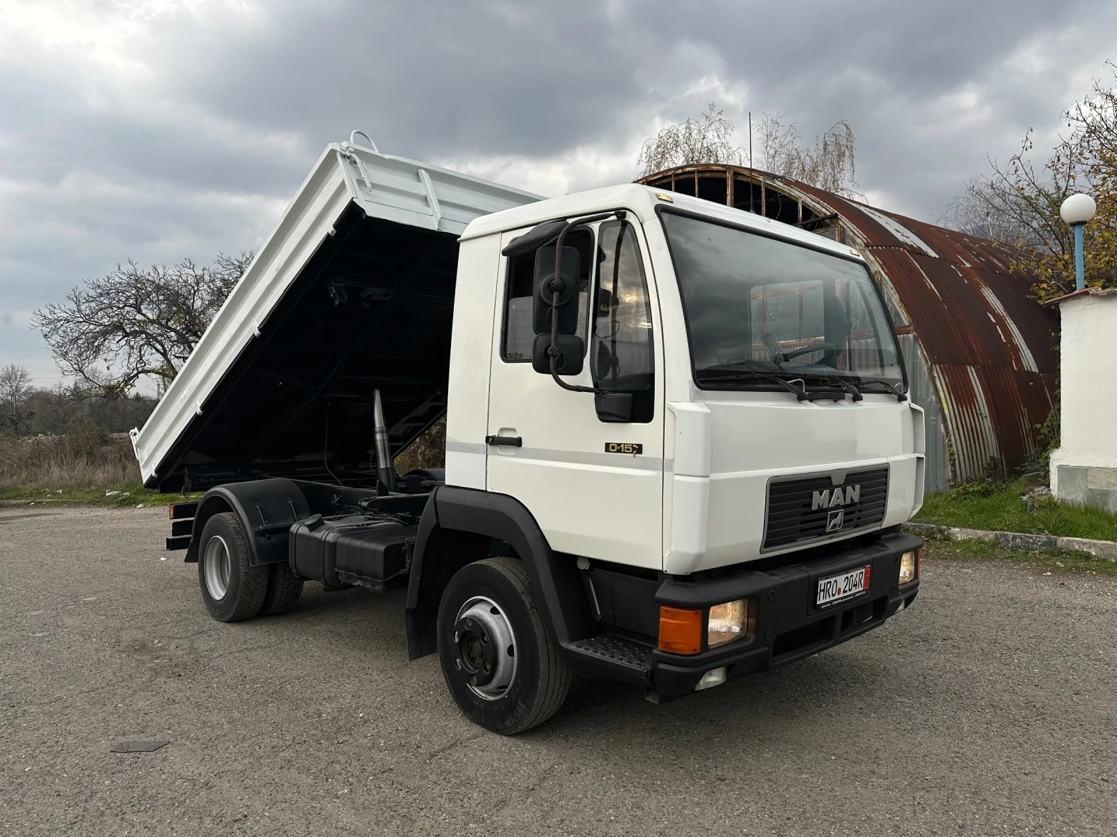 Man 8.153 10.153* Тристранен самосвал* Топ състояние - изображение 3