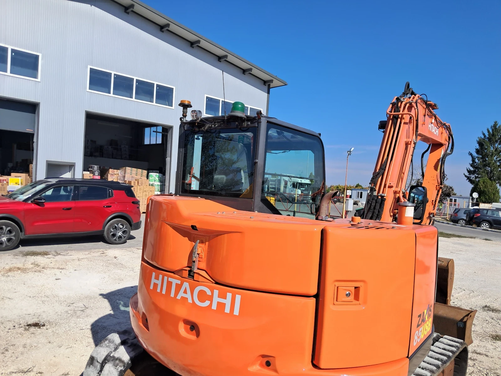 Багер Hitachi ZAXIS 85 USB 5-A, снимка 14 - Индустриална техника - 56373468
