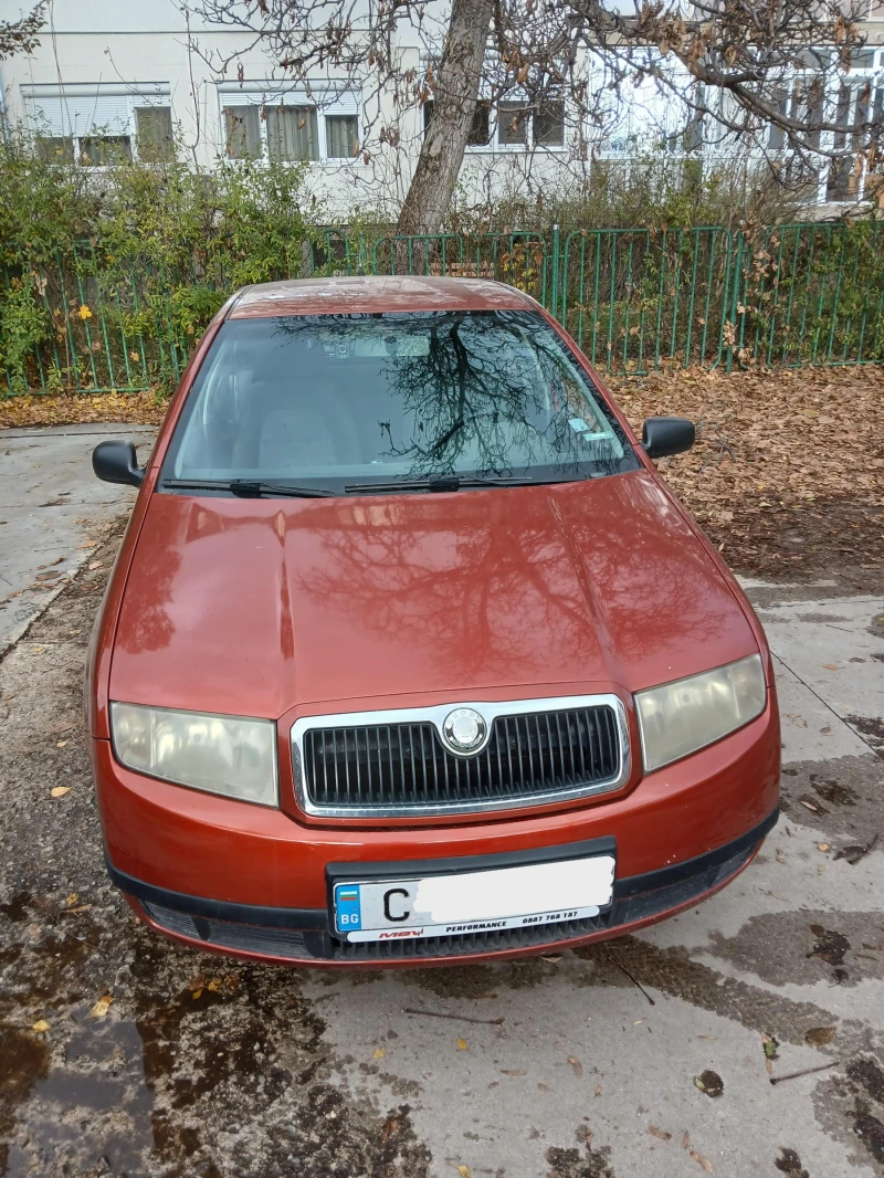 Skoda Fabia 1.4 mpi, снимка 1 - Автомобили и джипове - 48067993