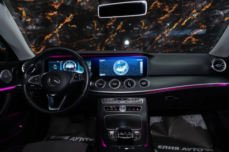 Mercedes-Benz E 220 D COUPE FULL AMG LINE ПАНО BURM ЛИЗИНГ 100%, снимка 13 - Автомобили и джипове - 53067178