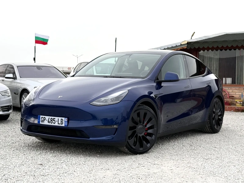 Tesla Model Y Performance ГАРАНЦИОННА ! Европейска ! 1600Km ! - 87800 лв. - 13211943 | Car24.bg