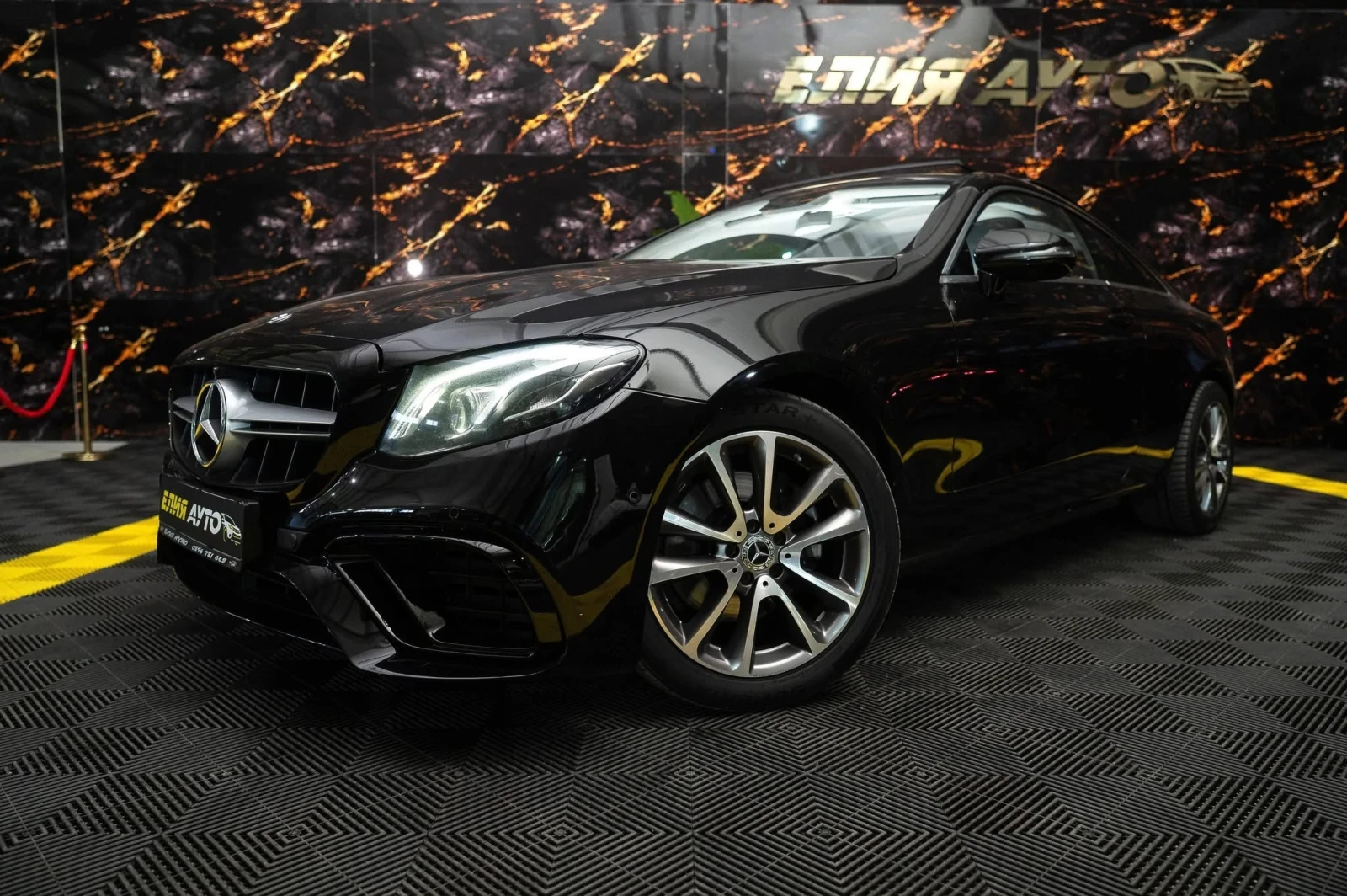 Mercedes-Benz E 220 D COUPE FULL AMG LINE ПАНО BURM ЛИЗИНГ 100%, снимка 1