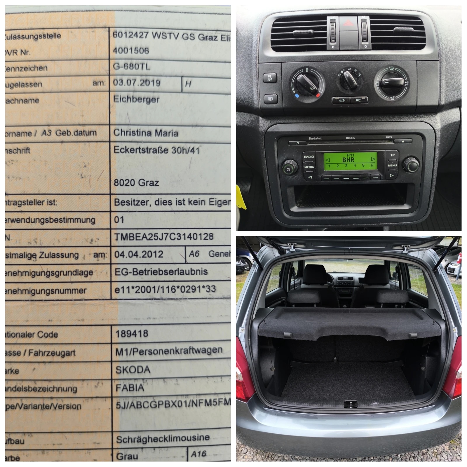 Skoda Fabia FACE LIFT-1.2i-60--EURO 5b- | Mobile.bg   17