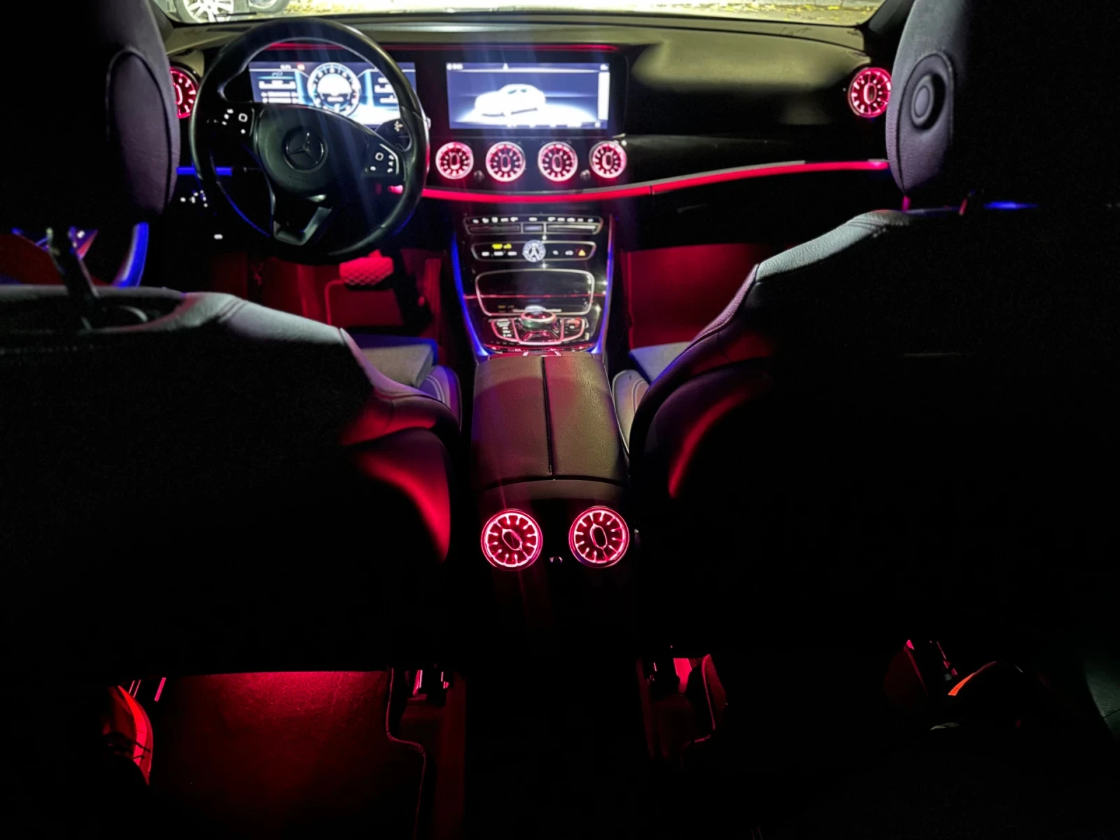 Mercedes-Benz E 220 BRABUS 800/ПАНОРАМА / AMBIENT PLUS / BURMESTER, снимка 5 - Автомобили и джипове - 53720907