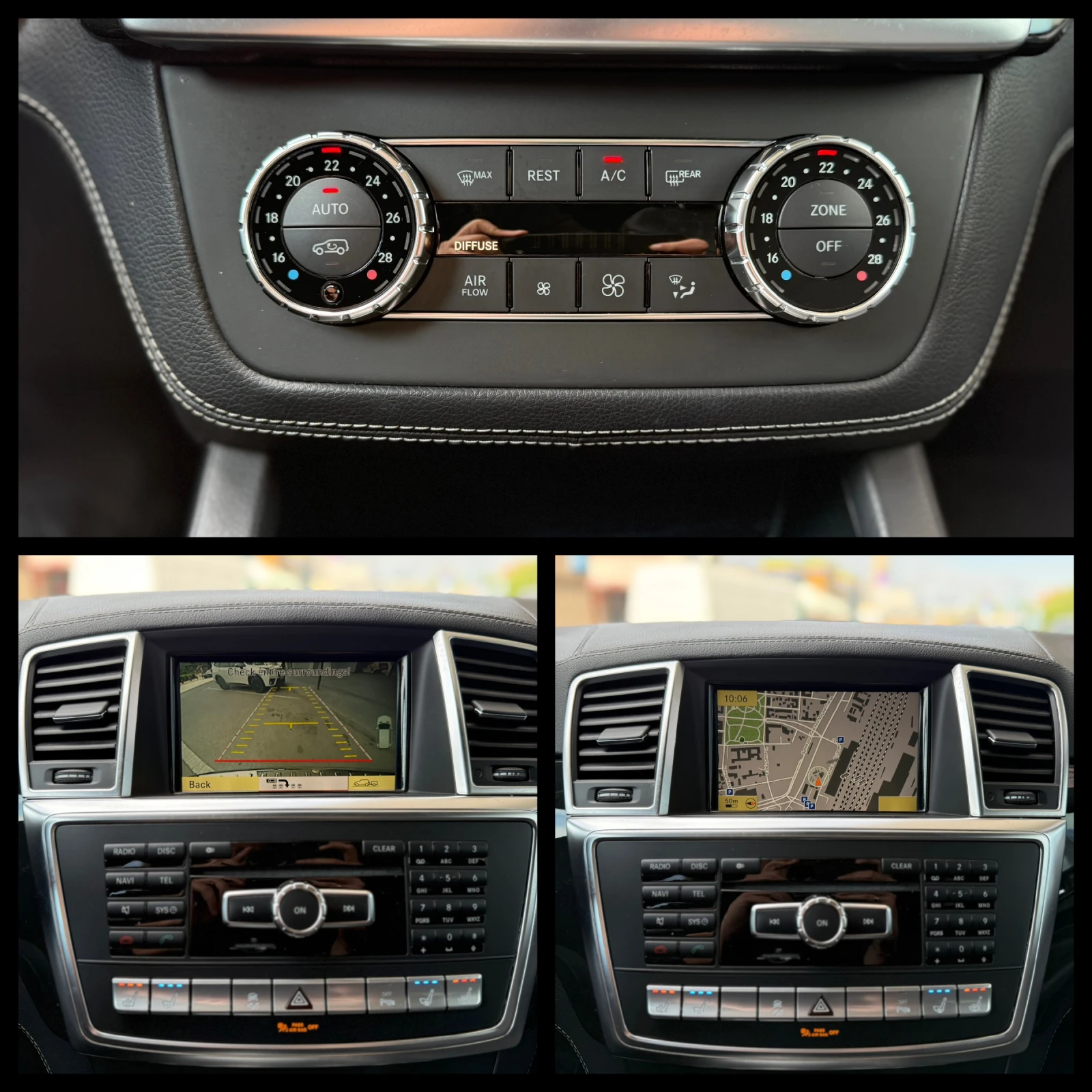Mercedes-Benz ML 500 6 МЕСЕЦА ГАРАНЦИЯ/408к.с. AMG Pack/Панорама, снимка 15 - Автомобили и джипове - 54574326