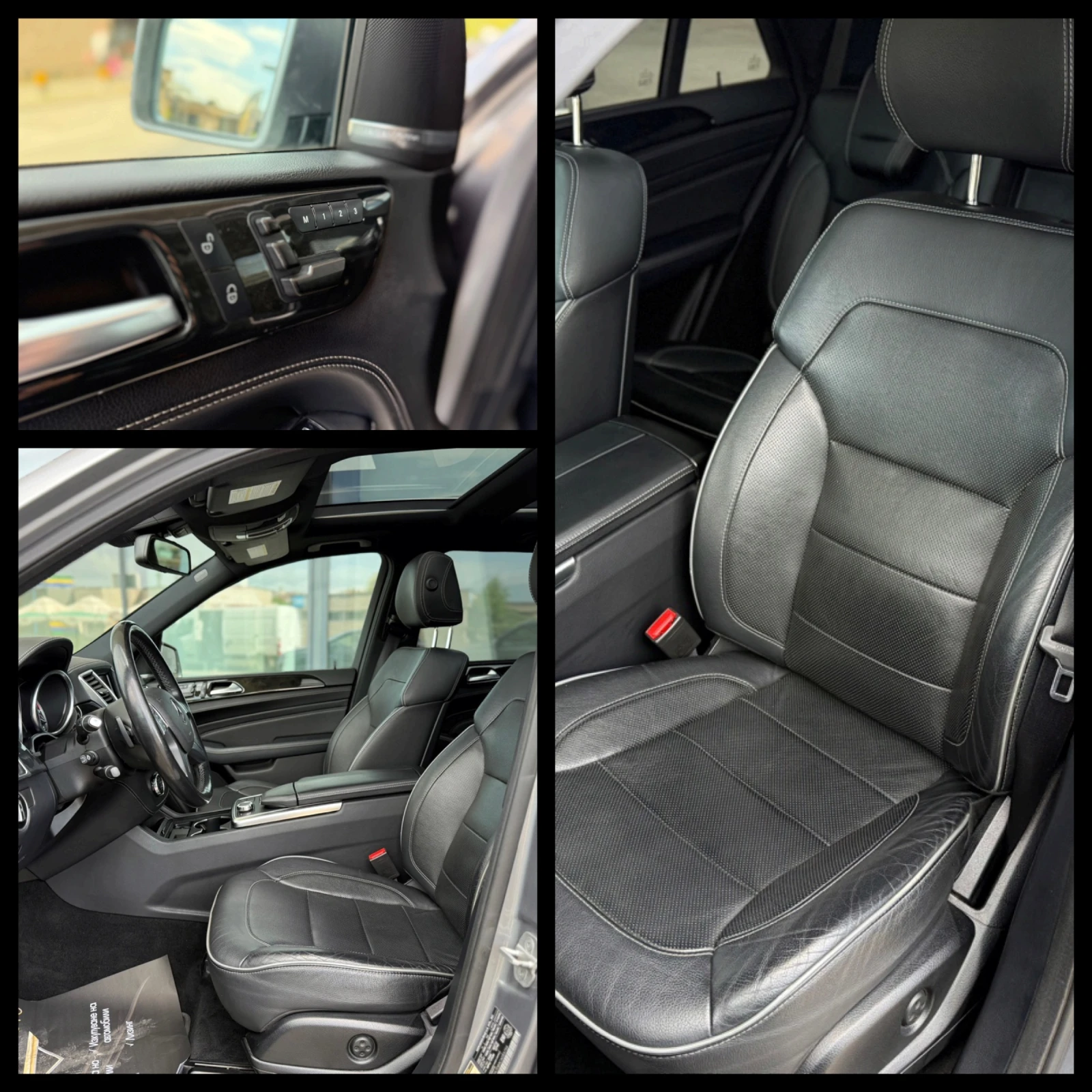 Mercedes-Benz ML 500 6 МЕСЕЦА ГАРАНЦИЯ/408к.с. AMG Pack/Панорама, снимка 8 - Автомобили и джипове - 54574326