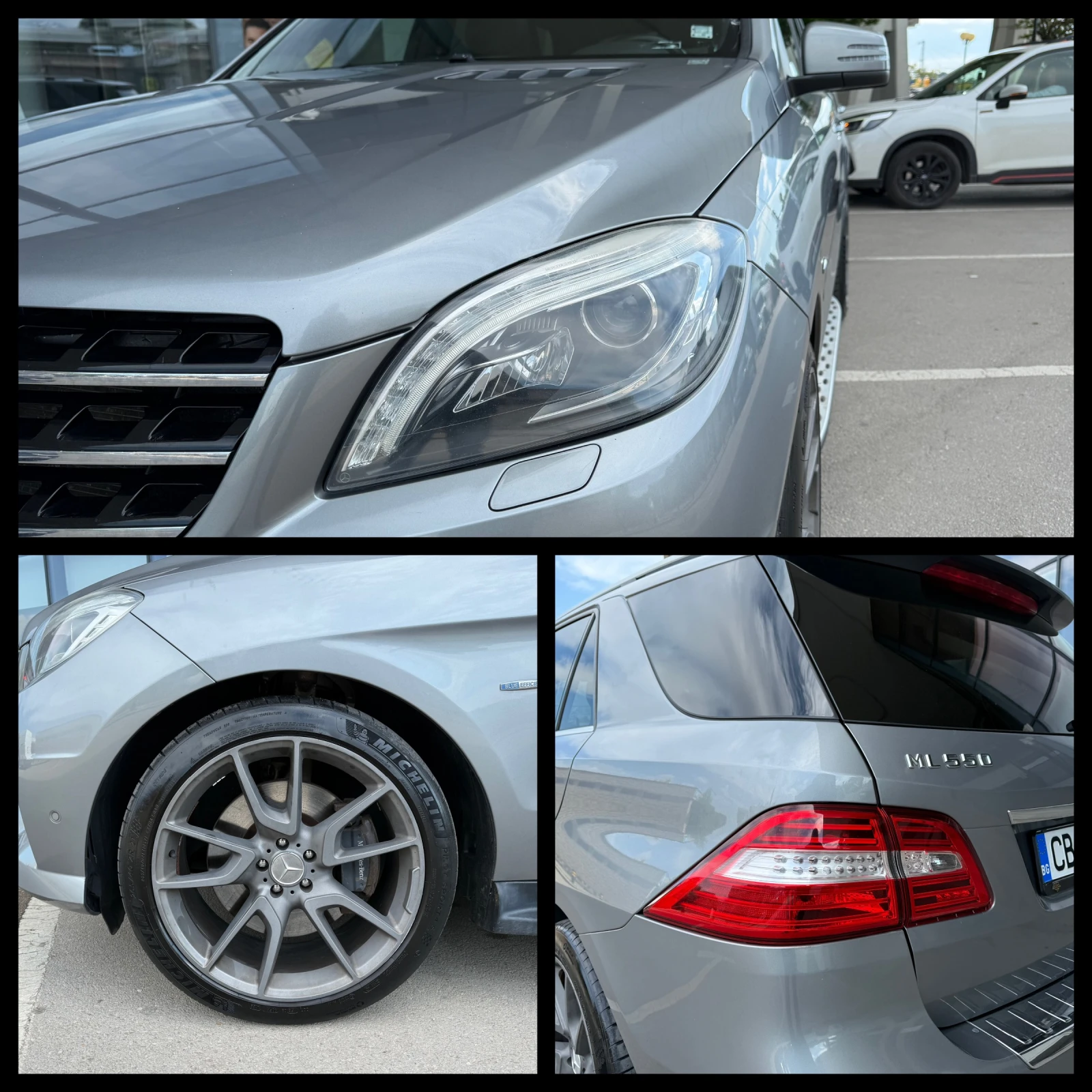 Mercedes-Benz ML 500 6 МЕСЕЦА ГАРАНЦИЯ/408к.с. AMG Pack/Панорама, снимка 7 - Автомобили и джипове - 54574326