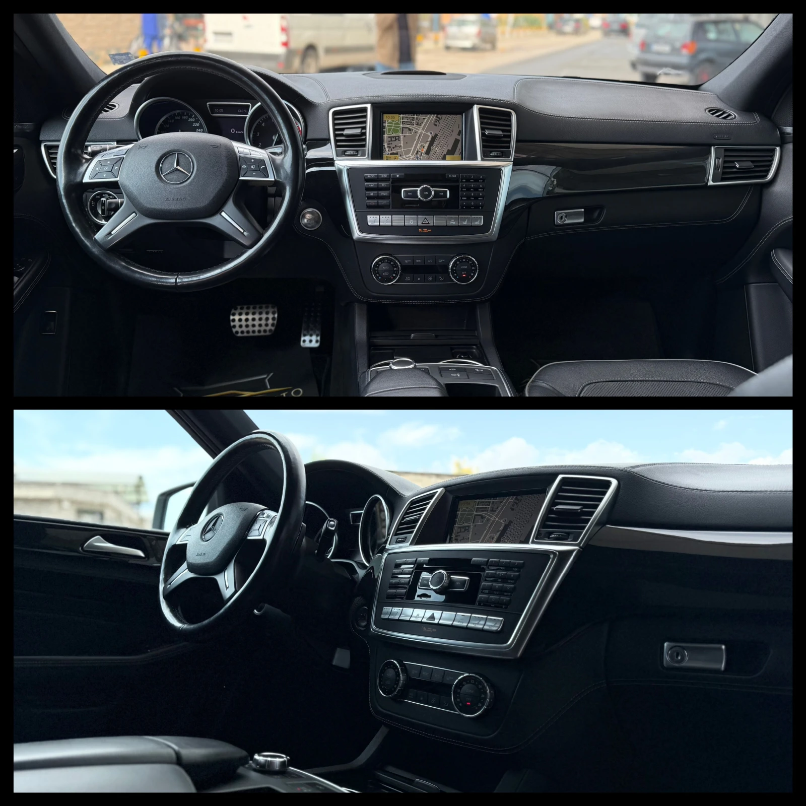 Mercedes-Benz ML 500 6 МЕСЕЦА ГАРАНЦИЯ/408к.с. AMG Pack/Панорама, снимка 13 - Автомобили и джипове - 54574326