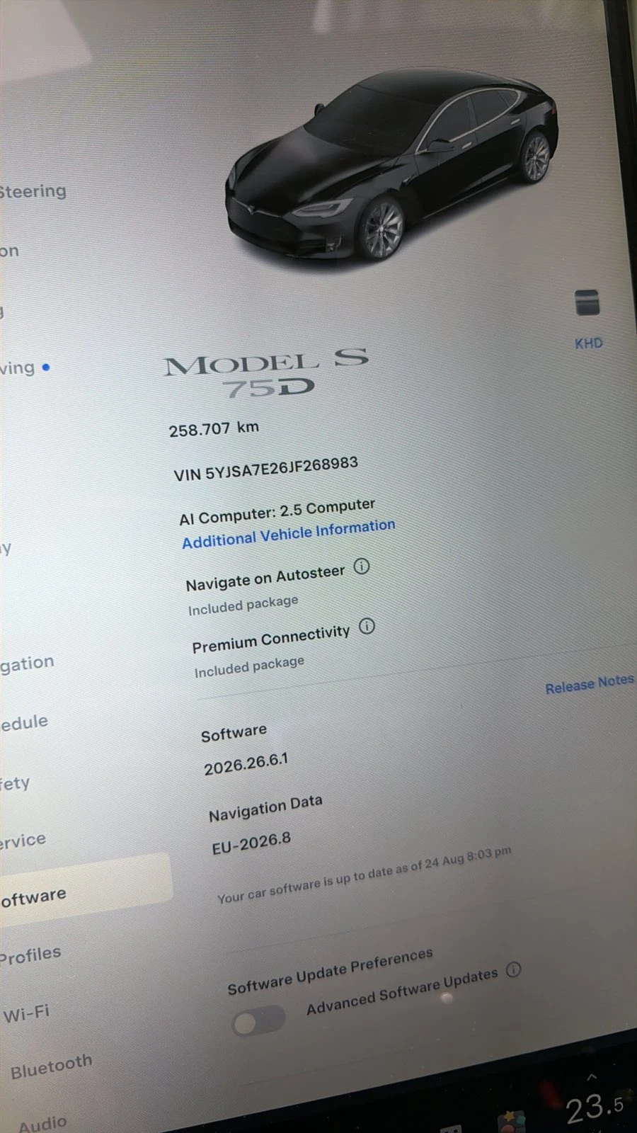 Tesla Model S 75 D , снимка 10 - Автомобили и джипове - 55802708
