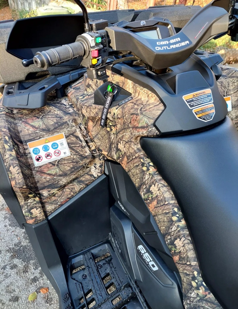 Can-Am Outlander * 2 ключа* покривало* теглич* , снимка 8 - Мотоциклети и мототехника - 51949949
