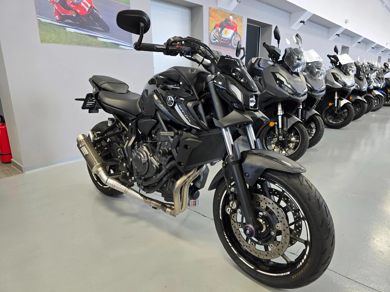 Yamaha Mt-07 700ie, ABS-TCS, кат. А2, 2023г., снимка 1