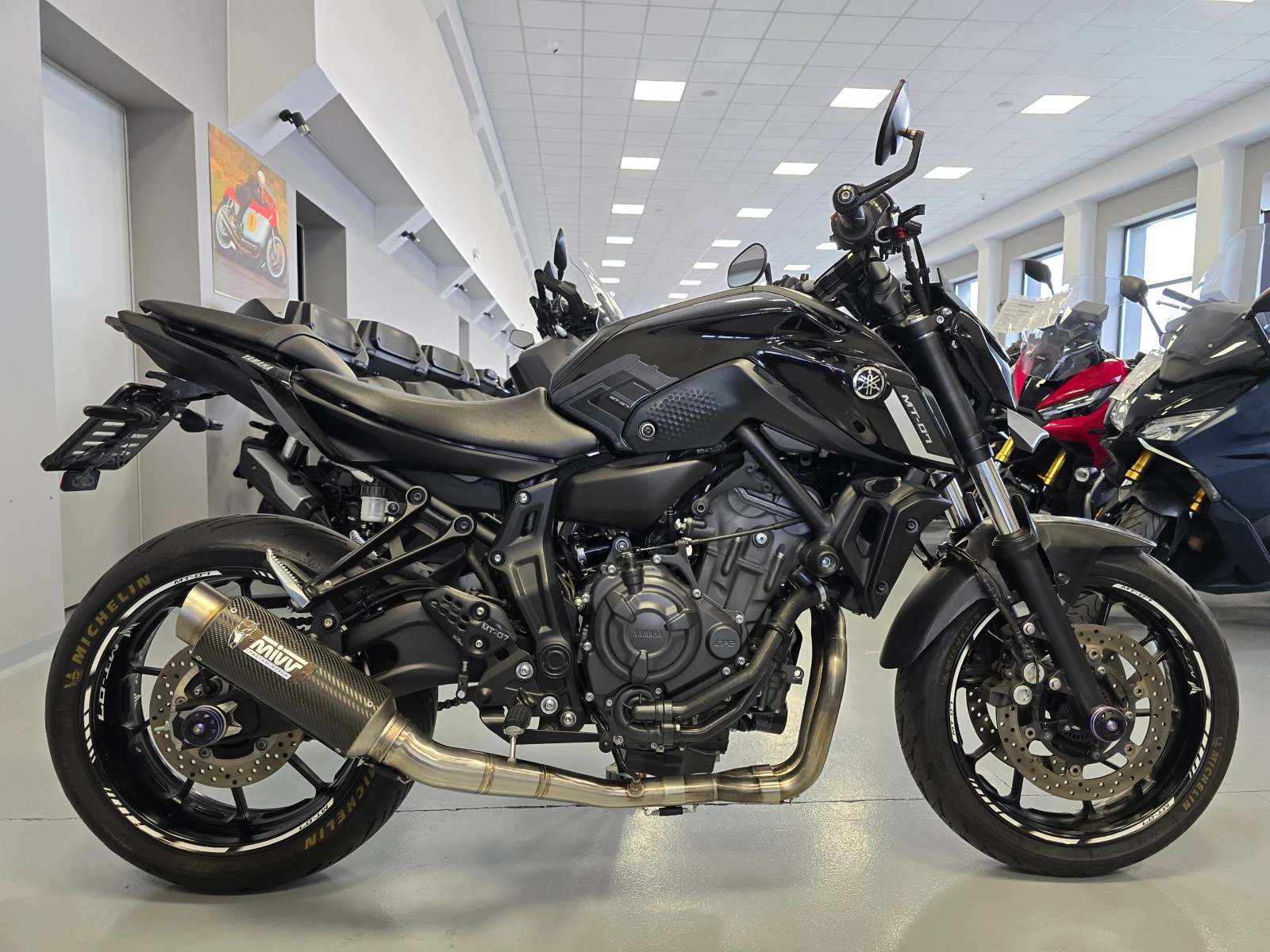 Yamaha Mt-07 700ie, ABS-TCS, кат. А2, 2023г. - изображение 2